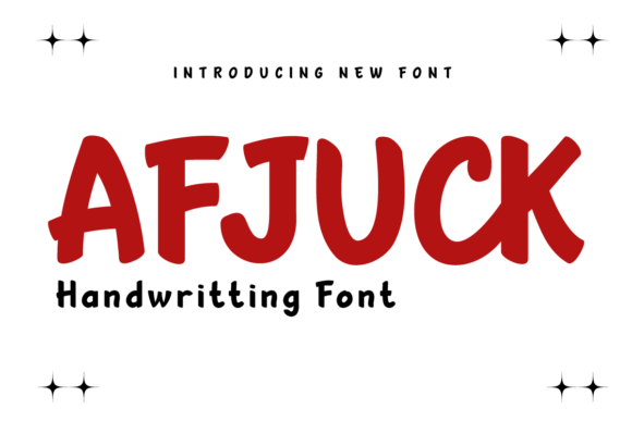 Afjuck Font for Modern Web Design