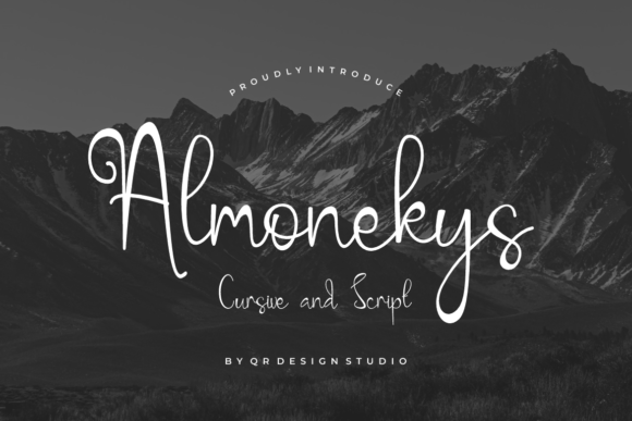 Almonekys: A Quirky Handwritten Font for Editorial Joy