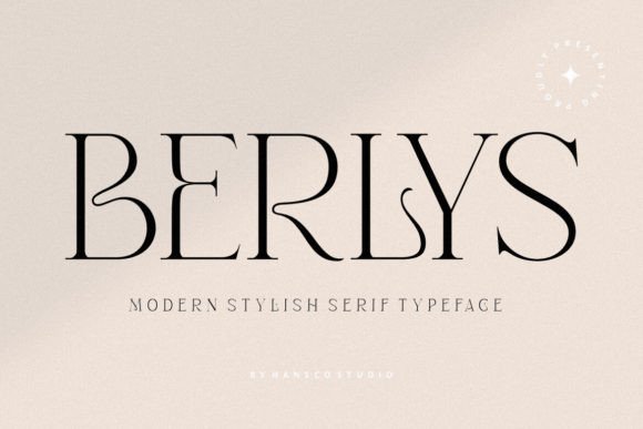 Berlys: A Modern Serif Font for Elegant Branding
