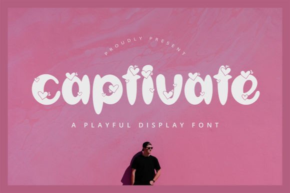 Captivate Font: Romantic Display Type for Modern Branding