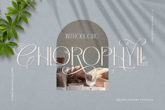Chlorophyll: A Fresh Sans Serif Typeface for Modern Branding