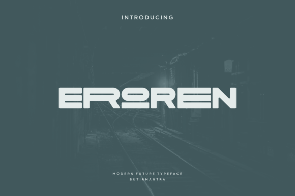 Eroren: The Display Font That Elevates Small Business Branding