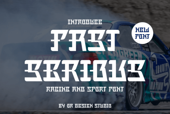 Fast Serious Font for Handmade Branding