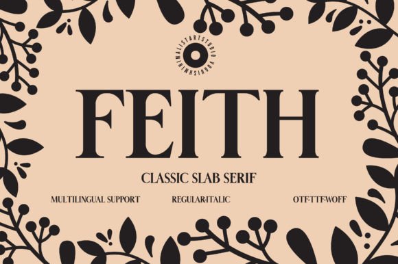 Feith Font: Elevate Your Brand with Elegant Serif Typography