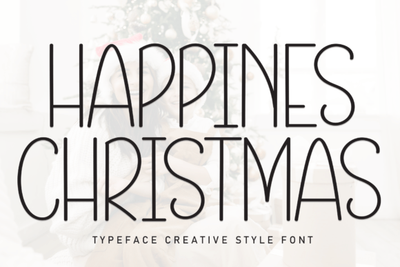 Happines Christmas: A Sweet Handwritten Typeface for Editors