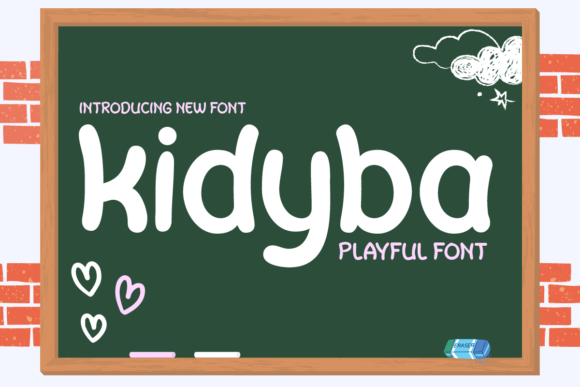 Kidyba Font: A Playful Typeface for Modern Editors