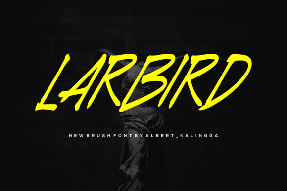 Larbird: A Bold Script Handwritten Font for Modern Editorial Design