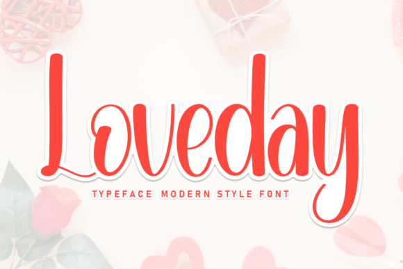 Loveday: A Sweet Script Font for Digital Design