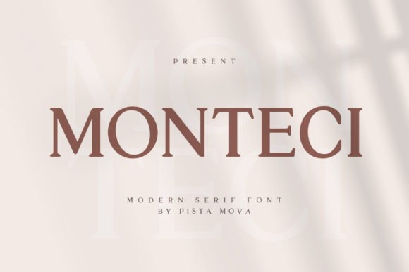 Monteci Serif Font for Professional Branding