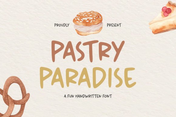 Pastry Paradise Font for Scroll-Stopping Social Graphics