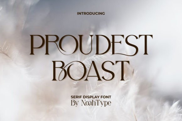 Proudest Boast Font Review: Elegant Serif Design