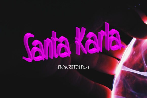 Santa Carla: A Friendly Script Handwritten Font for Editorial Design