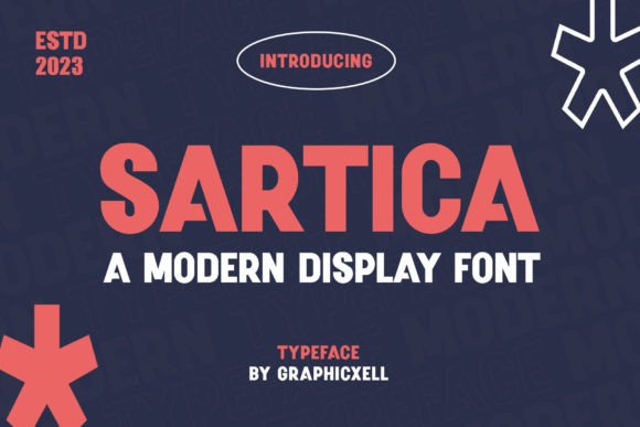 Sartica Font Review: The Bold Sans Serif for Modern Branding
