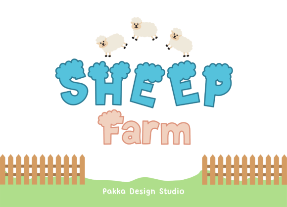 Sheep Farm Typeface for Editorial Design