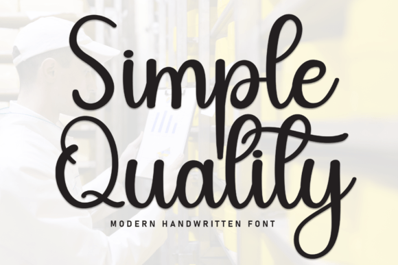 Simple Quality Font for Editorial Design