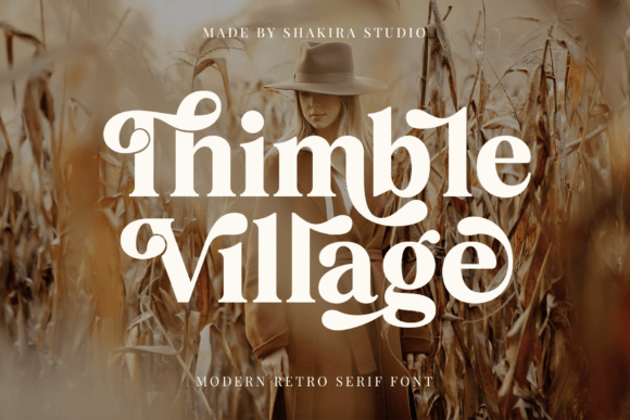Thimble Village Serif Font for Bold Campaigns