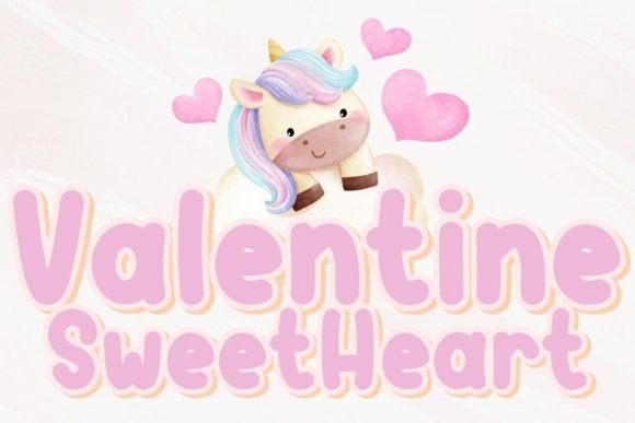 Valentine Sweetheart: A Script Typeface for Editorial Charm