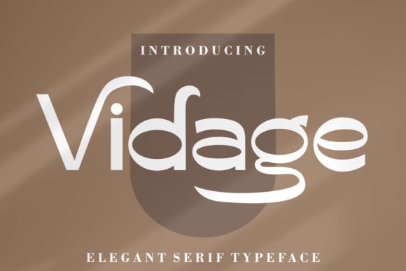 Vidage Typeface: Elevating Campaign Visuals