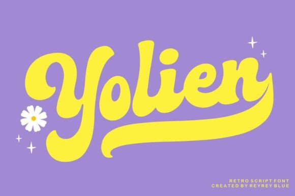 Yolien: The Retro Script Font for Modern Campaigns